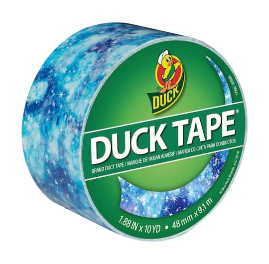 Duck Starry Galaxy Print Duct Tape, 1.88in x 10yd