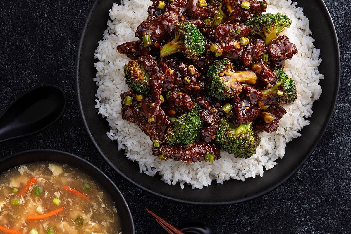 Gluten-Free Beef with Broccoli Lunch Special