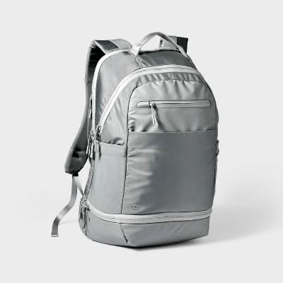 All In Motion Sport Pocket Backpack, Silver