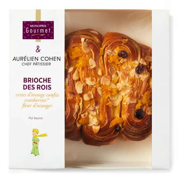 Aurelien Cohen X Monoprix Gourmet Brioche Feuillet{E Zestes D Orange Confits, Cranberry Etfleur D  Oranger La Boite De 500G