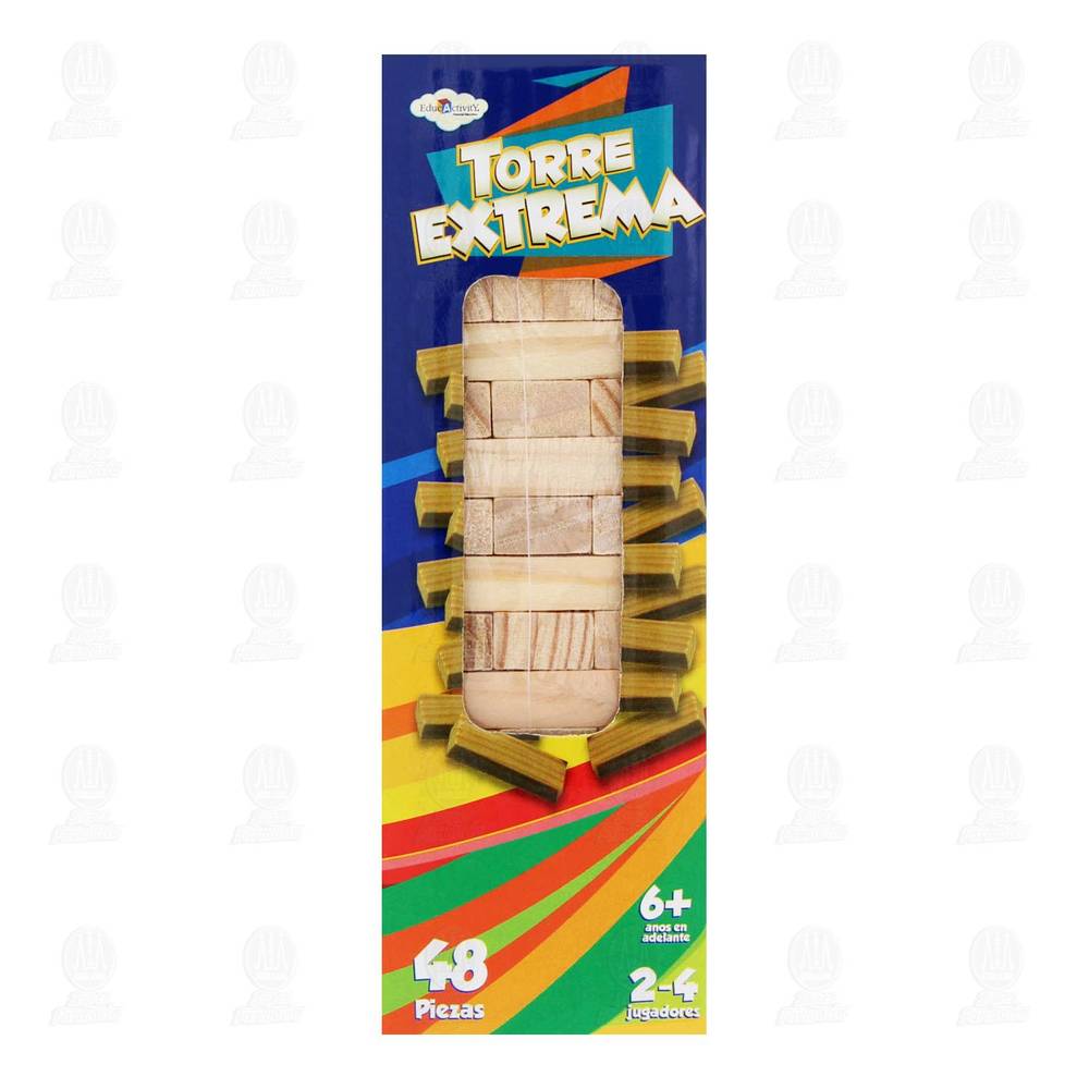 Educactivity · Bloques de madera torre extrema (279,52 g)