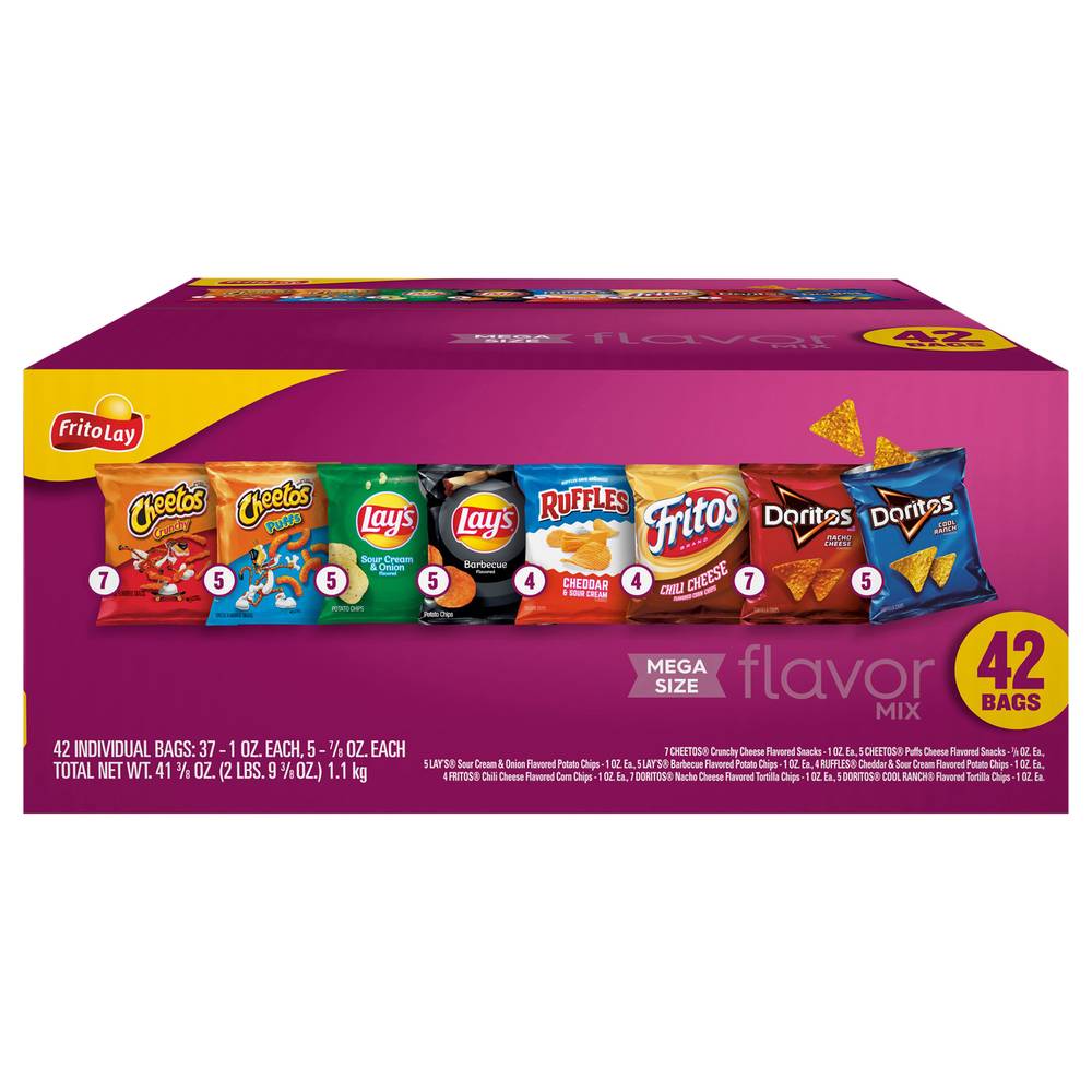 Frito-Lay Mega Size Variety pack Flavor Mix (assorted)