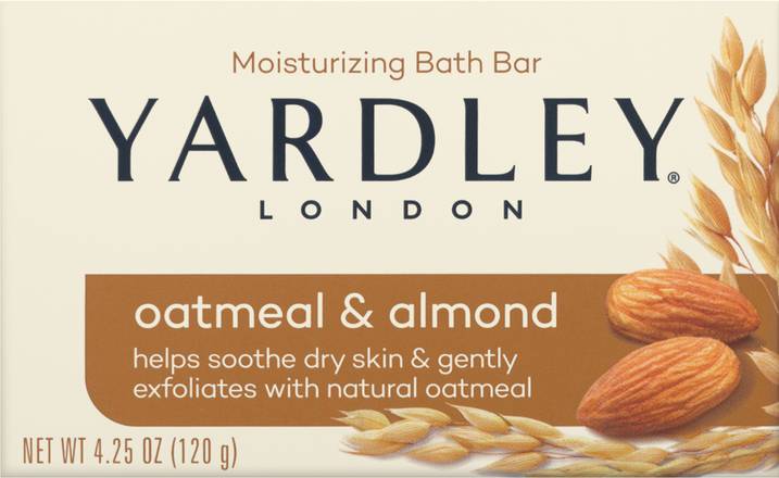 Yardley Oatmeal & Almond Moisturizing Bath Bar