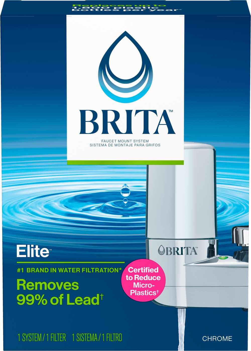 Brita Basic Faucet Mount System Filter (9.6 oz)