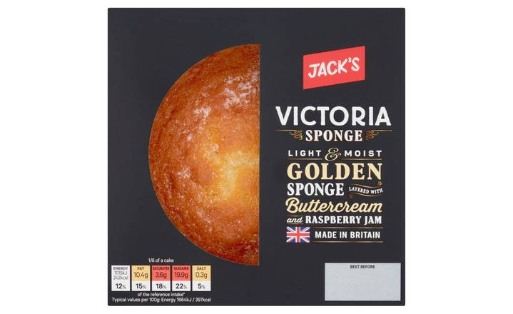 Jack's Victoria Sponge Cake (402970)
