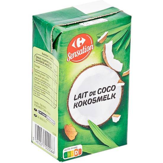 Carrefour Sensation - Lait de coco (250 ml)
