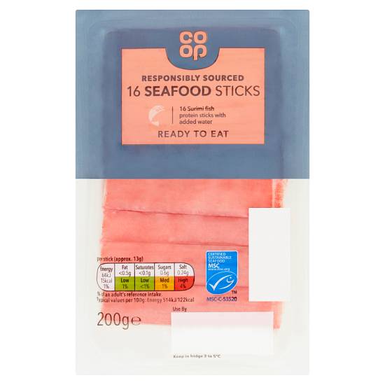 Co-op Seafood Sticks (200g)