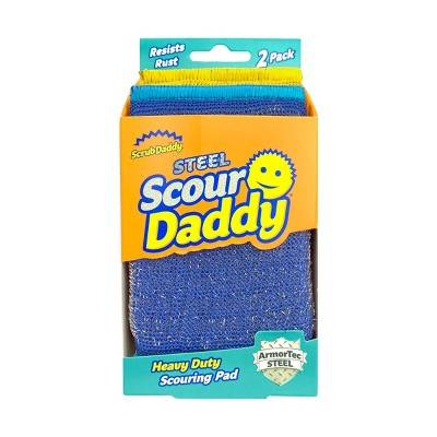 Scrub Daddy Heavy Duty Steel Scouring Pads (2 ct)