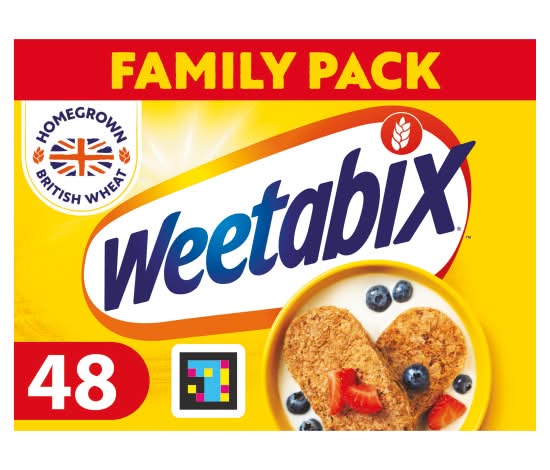 Weetabix Whole Wheat Cereal Family pack (48 pack)