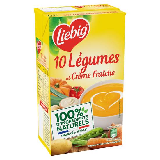 Liebig - Soupe aux 10 légumes et crème fraîche (1L)