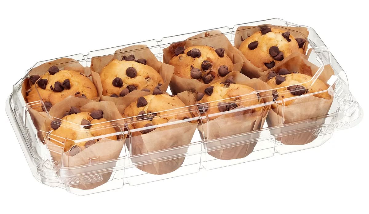 Kirkland Signature · Muffins con chispas de chocolate, vainilla (8 un)