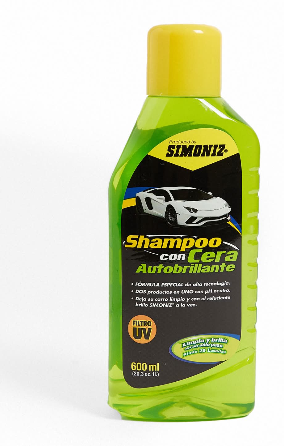 Simoniz · Shampoo con cera autobrillante (600 ml)