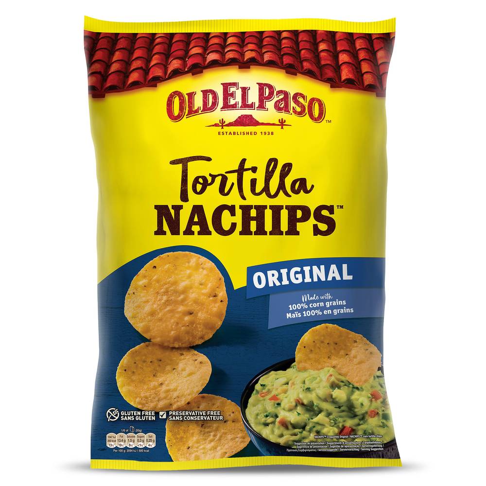 Nachips Old El Paso Bolsa 200 G