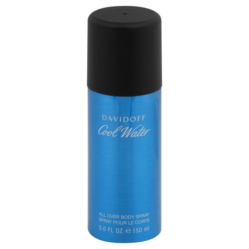 Davidoff Cool Water By Body Spray (5 fl oz)