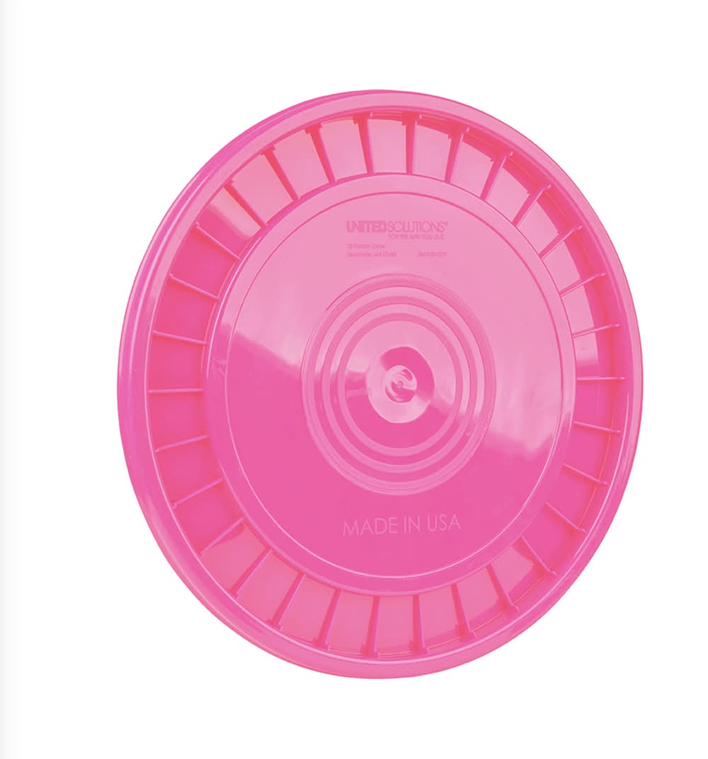 Project Source 5-gallon Pink Plastic Bucket lid