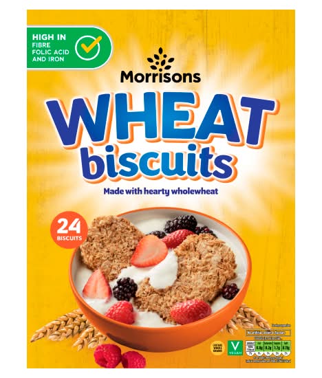 Morrisons Wheat Biscuits (24 pack)