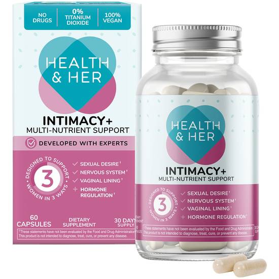Health and Her Intimacy+ Support 60ct
