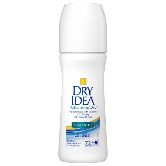 Dry Idea Advanceddry Unscented Antiperspirant & Deodorant Roll-On