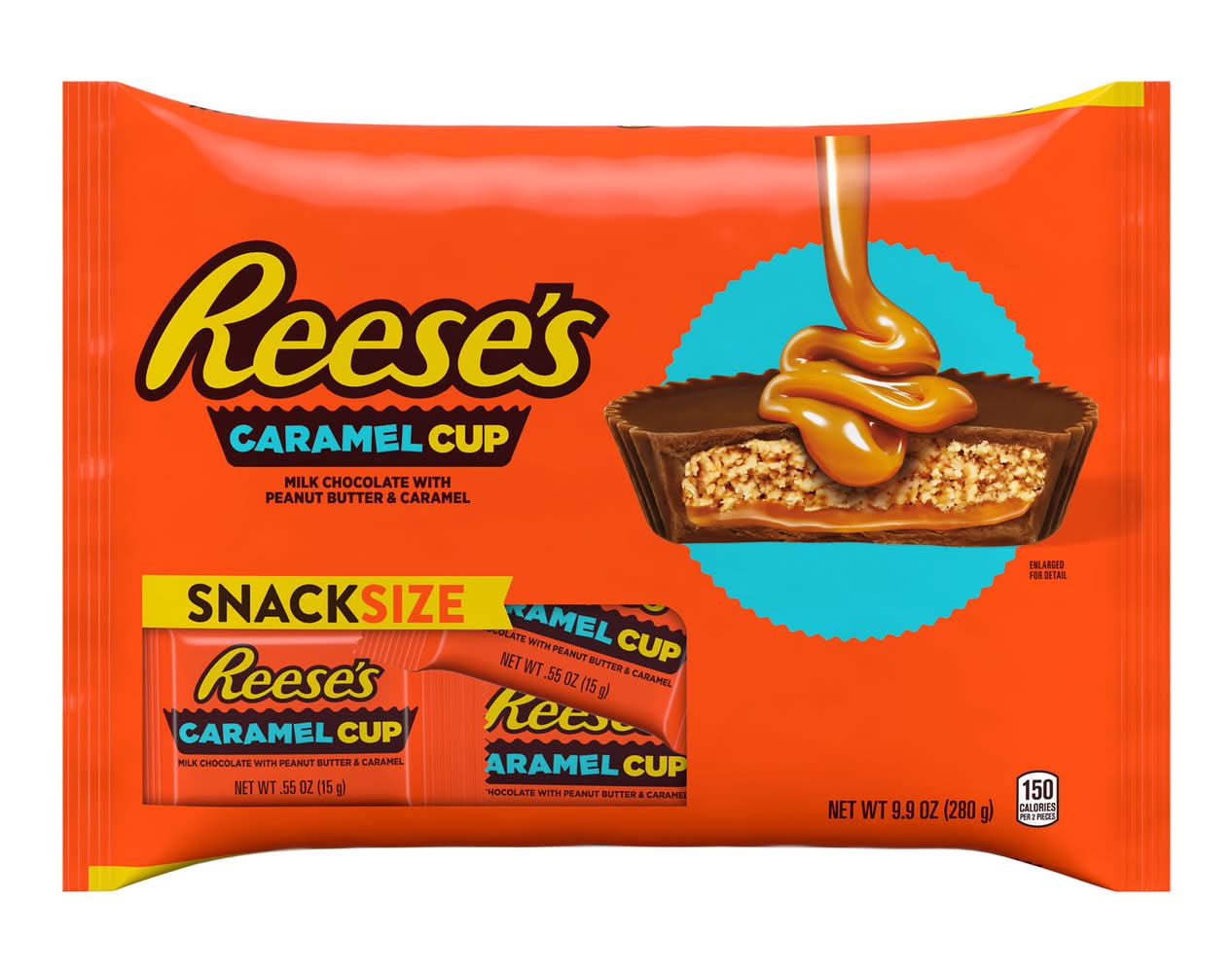 Reese's Peanut Butter & Caramel With Milk Chocolate (9.9 oz)