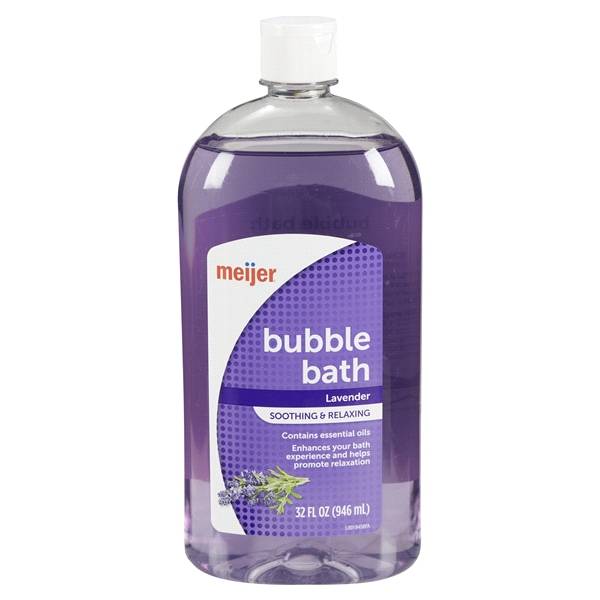 Meijer Bubble Bath, Lavender (32 oz)