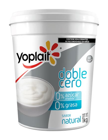 Yoplait · Yoghurt natural doble cero (1 kg)