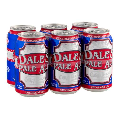 Oskar Blues Brewery Dale's Colorado Pale Ale Beer (6 x 12 fl oz)