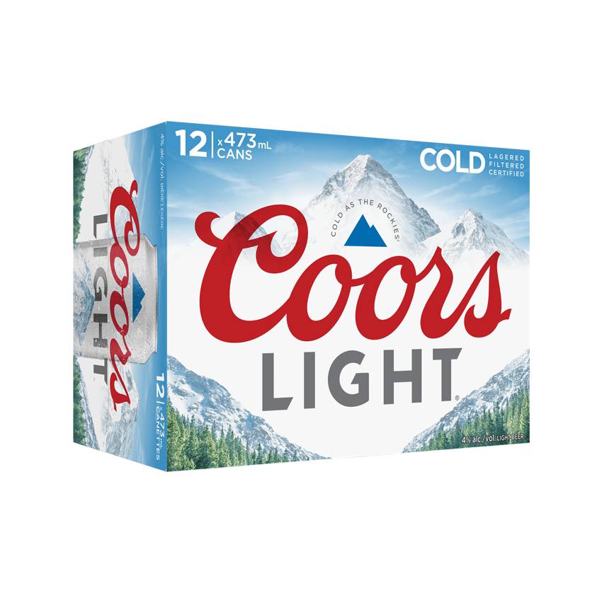 Coors Light  (12 Cans, 473ml)