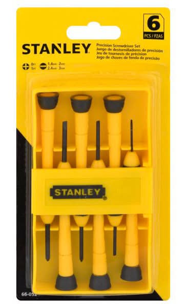 Stanley Screwdriver Set, Precision