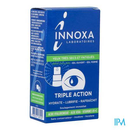 Innoxa Formule Bleu Spray Yeux Tres Secs Et Fatigues 10ml Soins yeux - identique - Vos références santé à petit prix