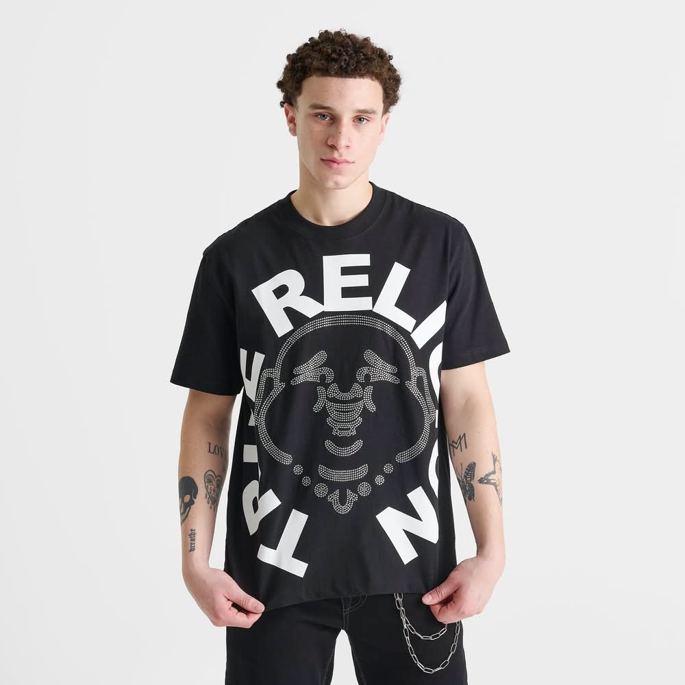 True Religion Buddha Face T-Shirt Delivery Near Me | Order Online