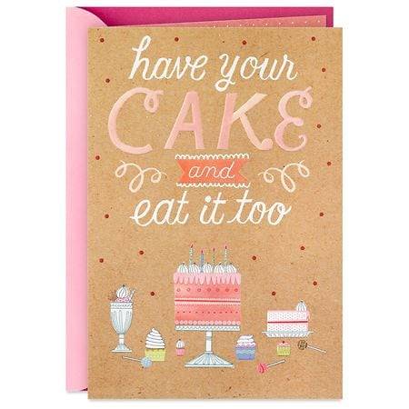 Hallmark Birthday Greeting Card