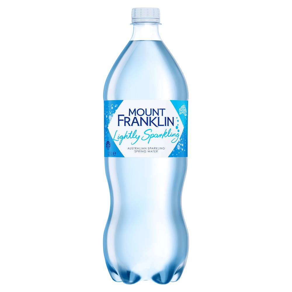 Mount Franklin Lightly Sparkling Water (1.25L)