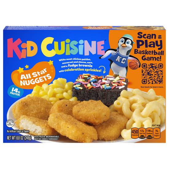 Kid Cuisine All Star Chicken Breast Nuggets