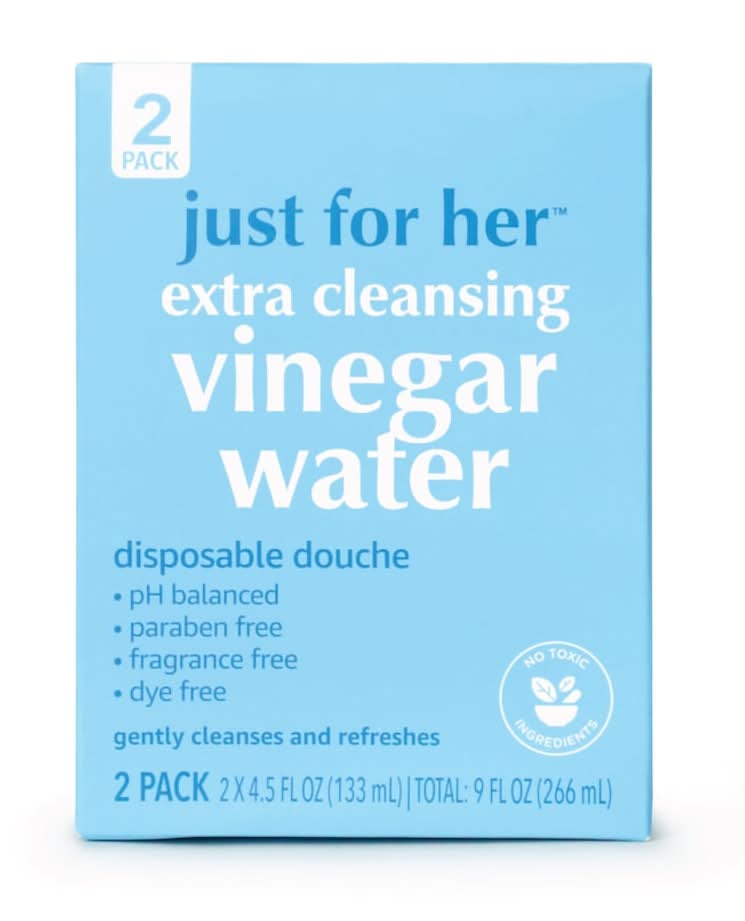 Just for Her Vinegar & Water Extra Cleansing Douche (2 x 4.5 fl oz)