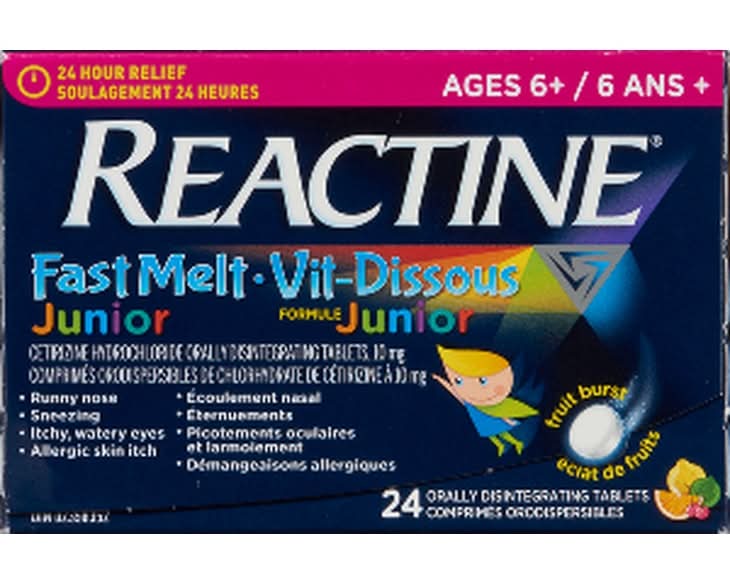 Reactine Junior Fast Melts (20 g)