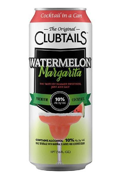Clubtails Watermelon Margarita Liquor (16 fl oz)