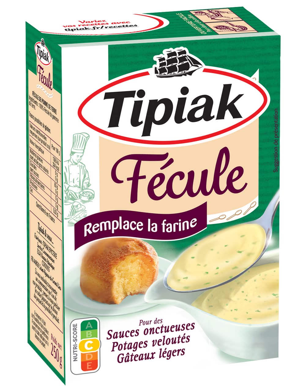 Tipiak - Fécule de pomme de terre (250g)