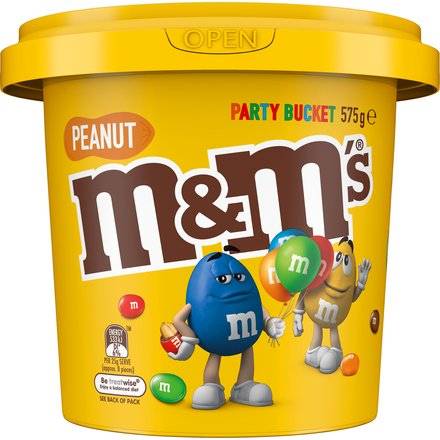 M&Ms Peanut Bucket 575g