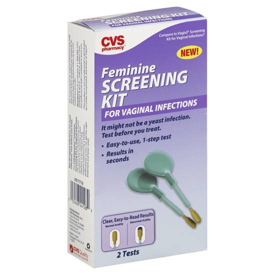 Cvs Feminine Screening Kit For Vaginal Infections