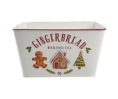 "Gingerbread Baking Co." Metal Bucket