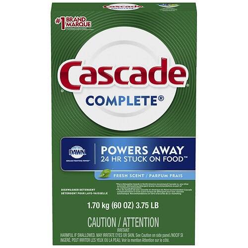 Cascade Complete Powder Fresh Scent - 60.0 oz
