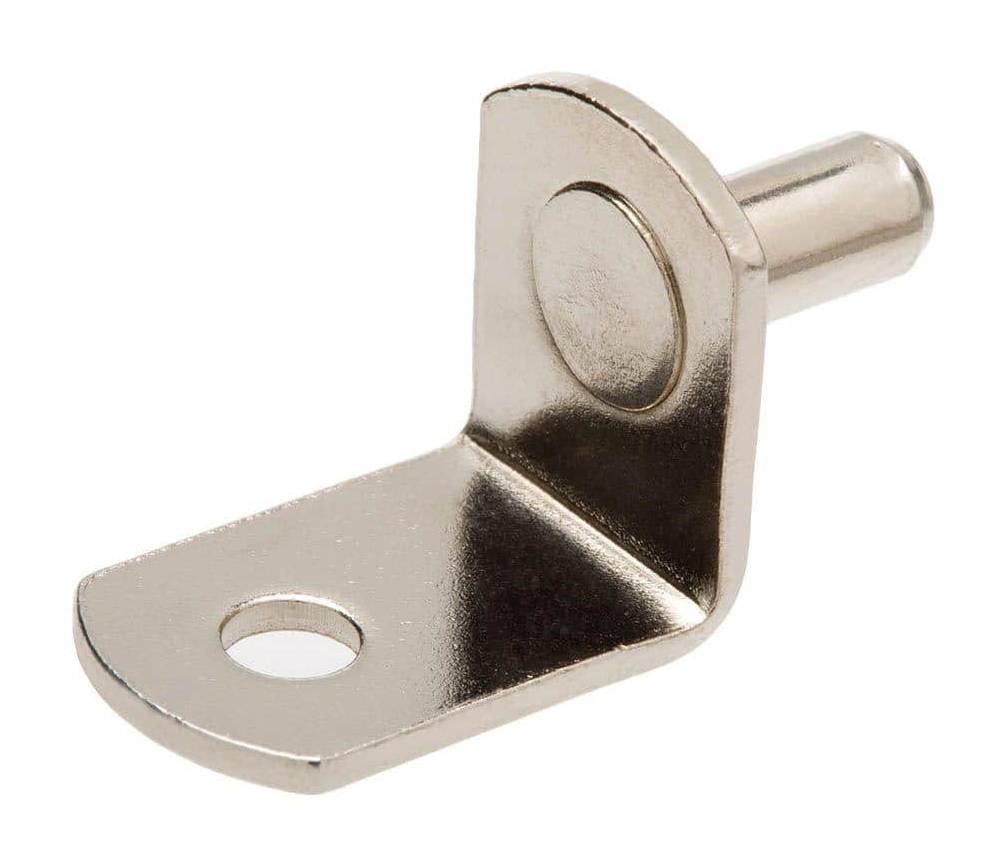 Everbilt Nickel Plated Angled Shelf Support, 5 mm (24 ct)