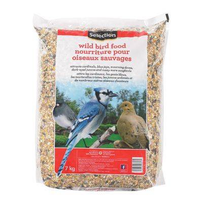 Selection nourriture pour oiseaux sauvages (7 kg) - wild bird food (7 kg)