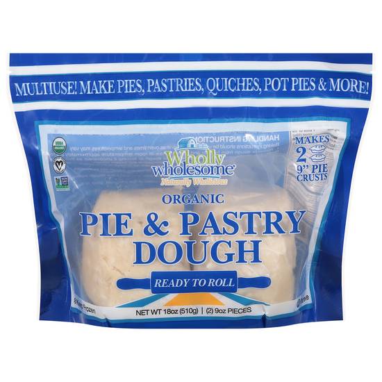 Wholly Wholesome Organic Pie & Pastry Dough