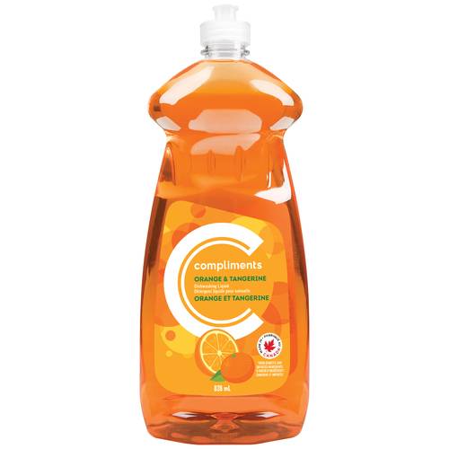 Compliments Dishwashing Liquid Original Orange Tangerine (828 ml)