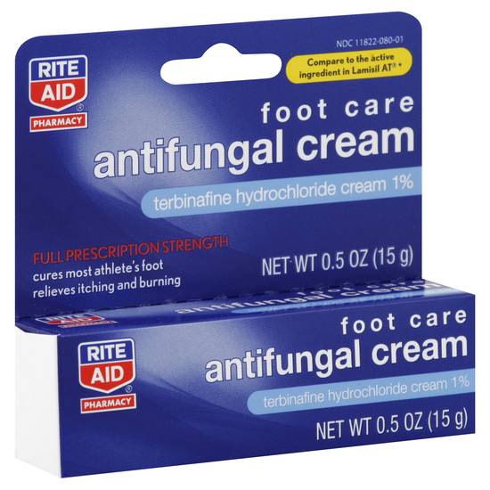 Rite Aid Pharmacy Foot Care Antifungal Cream