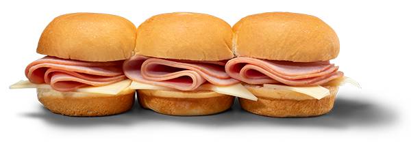 King's Hawaiian® Ham & Swiss Sliders