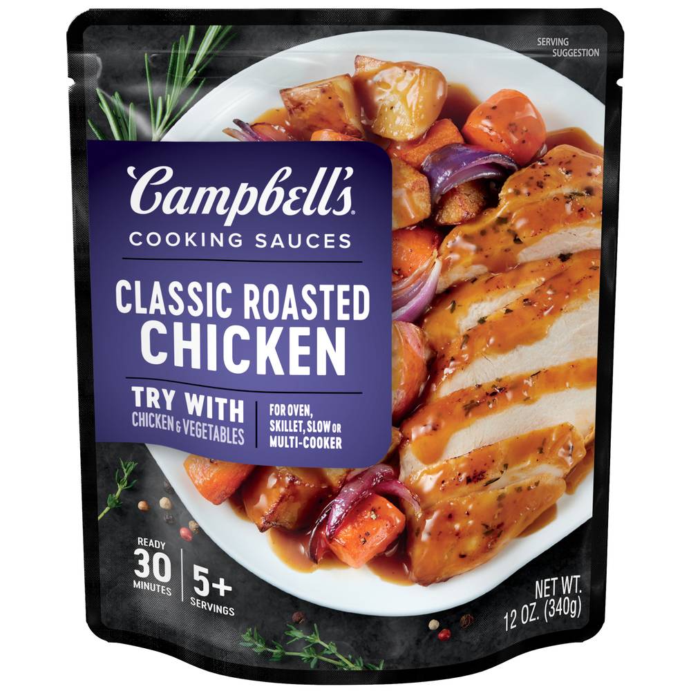 Campbell's Sauces Oven Classic Roasted Chicken Pouch (12 oz)