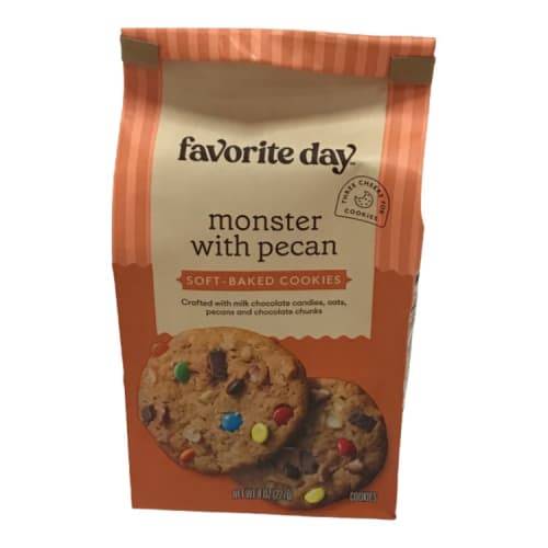 Soft Baked Monster Cookie with Pecans - 8oz - Favorite Day™
