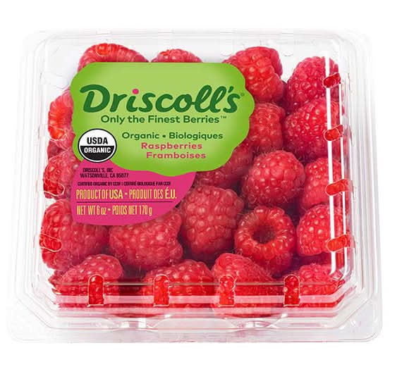 Organic Raspberries